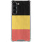 Belgium Flag Distressed Galaxy S23 Plus Clear Case